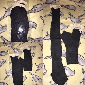 NIB Toeless Boot Socks 🏵